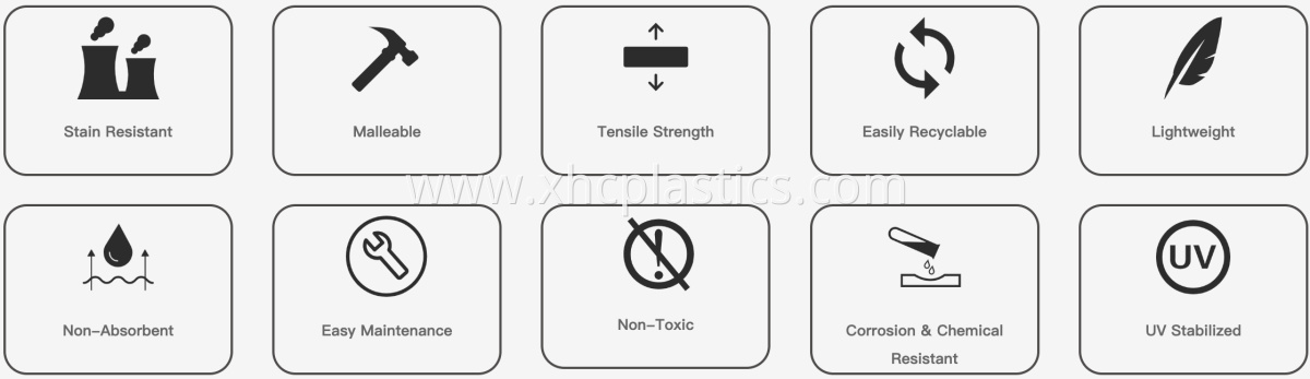 Single color HDPE Sheet